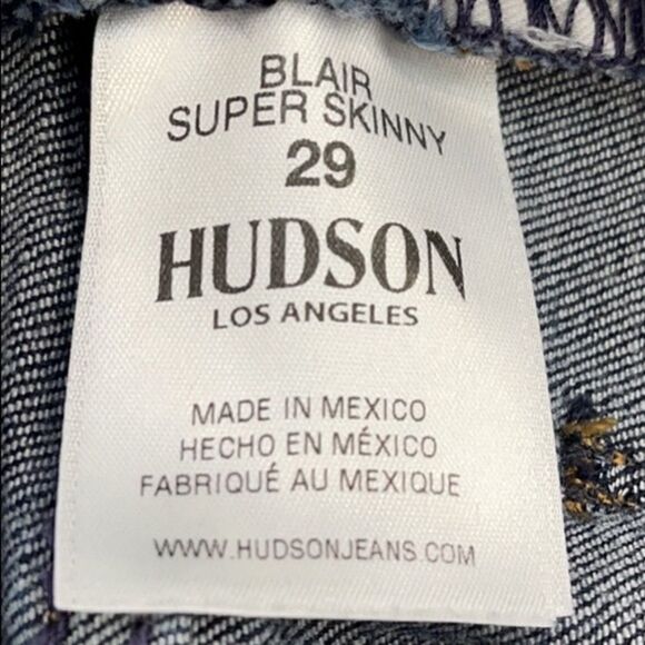 Hudson Blair Super Skinny Jeans - Picture 5 of 7